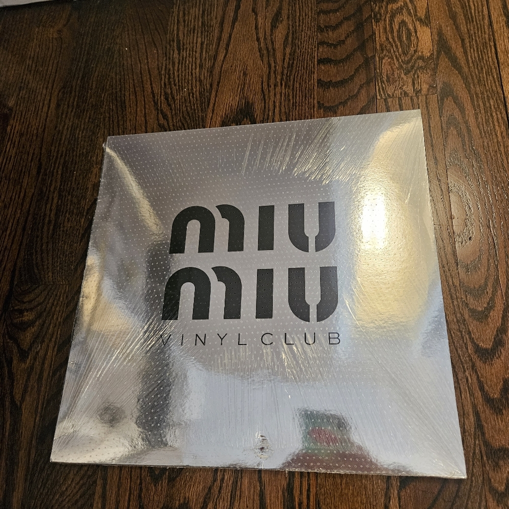 Miu Miu Vinyl Club Silver Album Cover